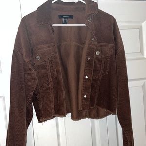 Corduroy Flap-Pocket Jacket